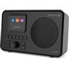 OEM Radio portatile Elan DAB+ con display TFT da 24 pollici, memoria per 20 stazioni, Bluetooth 5.0, FM e USB, nera