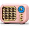OEM Radio portatile - Apparecchio radio portatile - Segnale potente - AM/FM - Alimentazione a batterie - Dimensioni compatte - Ideale per le vacanze