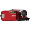 OEM Fotocamera digitale da 48 MP con zoom 16x e videocamera, dotata di display orientabile a 270° da 27 pollici - Rossa - per principianti e bambini