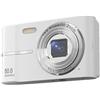 OEM Fotocamera digitale argento ad alta risoluzione 1080p, 44 milioni di pixel, zoom digitale 16x, fotocamera interna resistente alle interferenze