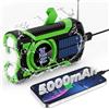 HOMEDE Radio di emergenza Gemmac con Bluetooth, torcia, power bank e custodia