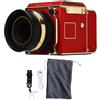 Gistuch Fotocamera digitale vintage, autofocus, schermo da 2 pollici, 56 milioni di pixel, zoom 16x, video HD 2,7K, rosso