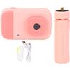 Gistuch Fotocamera digitale da 2,4 pollici con risoluzione 1080p, 48 MP, zoom 4x, stabilizzatore d'immagine, luce di riempimento integrata, ricaricabile, portatile, 32 GB