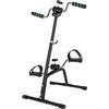 StarTech Cyclette da interno - Mini cyclette verticale con maniglia di supporto - Attrezzo per la riabilitazione degli arti inferiori - Resistenza regolabile - Attrezzo compatto per il cardio da utilizzare a casa - Colore: nero
