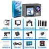 Senzo Action Cam 5K - 50MP - 60FPS - WiFi - Fotocamera Subacquea - 30M - Fotocamera Digitale - Videocamera - Stabilizzazione Immagine