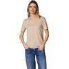 Street One Maglietta Basic Cotone Beige 36