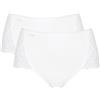 sloggi Donna Pure Sense Luxe Maxi C2P, Bianco, 44