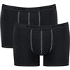 sloggi men , 24/7 Short 2P, Boxer, Uomo, Nero (Black), 6