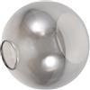 HOLIDYOYO Paralume Vetro Ricambio a Forma di Globo Semisferico per Lampadari e Applique, Resistente Distribuzione Uniforme della Luce, per Lampade da Soggiorno