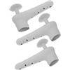 FIXOSHEE Copri Maniglie per Porte in Silicone con Ventosa, 3 Pezzi, Protezione Versatile per Maniglie in Cucine e Soggiorni, Impugnatura Confortevole e Facile da Installare