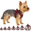Flamingo Step-Go Bento Pettorina - Melanzana, XS (A:28-30 cm, B:30-32 cm, 3 mm), Comoda e Regolabile, Ideale per Volpino di Pomerania, Maltese, Havanese, Barboncino Toy ecc.