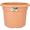 Elho Green Basics Cilinder 45cm Vasi per Piante - Mild Terra | ∅ 43.8 x A 33.8 cm | Adatto per uso esterno