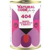 Natural Code for Dog 404 - Manzo, Patate Dolci e Mirtilli - 400 gr