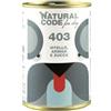 Natural Code for Dog 403 - Vitello, Aringa e Zucca - 400 gr