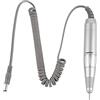 Brrnoo Penna per Trapano Elettrico per Unghie, Manipolo per Impugnatura per Trapano per Unghie per Macchina per Pedicure per Manicure, Manipolo Elettrico Strumento per Nail Art Professionale per File E, Macc