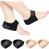 QOWUXHZ 4 Pezzi Protezione per lo Stinco, Protezione Tallone in Silicone, Cuscinetti Ammortizzanti per Tallone, Per Scarpe Strette, Attività Sportive, Piedi Doloranti