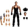 Mattel WWE Elite Collection Action Figure, SummerSlam Undertaker da collezione con accessori e parti Build-A-Figure Arbitro