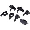 CHICIRIS Seggiolino per Auto RC, Set di Accessori per Auto RC Sedile Anteriore per Ruota Posteriore Sedile Tipo C Adatto per 144001 1/14 4WD Car(4 tipi di accessori)