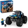 LEGO City Blue Monster Truck Off-Road Toy Playset con una minifigure autista, giocattoli fantasiosi per bambini, regalo divertente per ragazzi e ragazze dai 5 anni in su, Mini Monster Truck, 60402