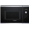 Bosch Serie 6 BFL554MS0 Incasso Solo microonde 25L 900W Nero, Acciaio inossidabile forno a microonde