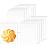 KnR Harmony Sacchetti di Cellophane Autoadesivi Trasparenti 200 10x10cm sacchetti di Plastica con sigillo adesivo OPP 50µm Contatto Alimentare Sicuro per biscotti gioielli caramelle Perline (15 misure a scelta)