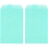 Quotidian Azzurro Baby Piatto Mini Carta Antigrasso Envelope Buste 2 3/4 x 4 1/2 (7 x 11,5cm) Confezione da 100 - Piccolo Dolce Caramella Semi Sapone