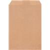 Quotidian Marrone Piatto Medio Greaseproof Sacchetti Carta Kraft 4 x 6 (10 x 15,2cm) Confezione da 100 - Panetteria Biscotti Caramelle Dessert Sapone
