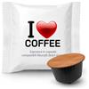 I Love Coffee Miscela Rossa, Capsule Compatibili con Sistema Nescafé Dolce Gusto, 100 Capsule