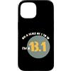 Whyitsme Design Custodia per iPhone 15 Divertente mezza maratona corridore umorismo, esecuzione Detto