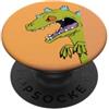 Rugrats Reptar in scatola arancione PopSockets PopGrip Adesivo