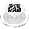 Emotional Support Dad Do Not Pet Gifts Supporto emotivo papà PopSockets PopGrip per MagSafe