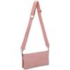 Fritzi aus Preussen Fritzi Ronja Cross Vintage Crossbody Borsa a Tracolla Donna Ecopelle Vegan Finitura Vintage per Festival e Città 15 x 29 x 3 cm - Nero - Rosa - Marrone - Verde - Grigio - Beige - Pink - Blu