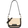 Valentino borsa a tracolla Demetra Flap Bag Naturale/Nero beige