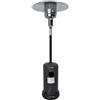 Leroy Merlin Stufa a gas da esterni Fungo Patio 13.5 KW in acciaio nero