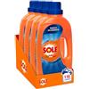 Sole Detersivo Lavatrice Bianco splendente 116 Lavaggi, (4x29), Formula igienizzante, Detersivo Lavatrice Liquido Bianco Splendente, rimuove le macchie a basse temperature