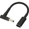 ciciglow Adattatore da USB C a Punta Sottile, DC 4.0x1.35mm a 100w Tipo C Adattatore di Ricarica per Laptop di Ricambio per Cavo di Ricarica PD Power PD
