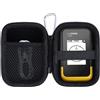 Lebakort Custodia rigida compatibile con navigatore GPS portatile Garmin eTrex 10/20/20x/30x/22x/32x/SE (custodia nera)