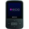 ECG PMP 30 8GB Black MP3/MP4 Player - Memoria 8 GB; 30 preselezioni per trasmettitore FM; MP3 dalla scheda Micro SD; dittafetto; Sportclip; blocco tasti; USB 2.0; auricolari in-ear serie premi nero