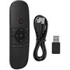 Socobeta Telecomando Mini Air Fly Mouse con tastiera per PC portatile Android TV Box