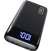 INIU Ultrapiccolo 20000mAh Power Bank, 22,5W Ricarica Rapida Caricatore Portatile con Cavo USB C Staccabile, Essenziali da Viaggio, Caricatore Portatile per iPhone 17 16, Samsung S22, Xiaomi, iPad ecc