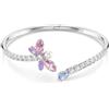 Swarovski x Ariana Grande Bracciale rigido, Taglio misto, Libellula, Multicolore, Placcato rodio
