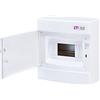 ETI Scatola di fusibili da parete, IP40, piccolo distributore di corrente, scatola di distribuzione da parete, 1 fila fino a 8 moduli, porta bianca