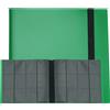 Album per Trading Card 12 tasche 480 carte lato caricamento, verde scuro