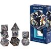 Sirius A Dice Inc Critical Role: Vox Machina: Adventure Dice - Vex'ahlia - 8pc RPG Set, Blue & Cle