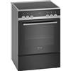 Siemens HK9S5A240 iQ500 - Set di fornelli, A / 60 cm/Nero/Aria Calda 3D / CookControl