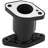 EBTOOLS Collettore Aspirazione Breeze 125 -- Collettore di aspirazione del carburatore Boot Joint del motociclo Collettore di aspirazione del giunto di avvio per YFA1 89-03 YFM125G Grizzly 125 04-11