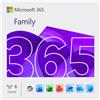 Microsoft 365 Family offerta | 5 attivazioni per utente | 1 anno | Windows, Mac, Android e iOS