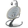 Maxi-Cosi Cassia Sdraietta Neonati Elettrica per bambini 0-6 mesi, max 9 kg, Altalena Neonato Girevole 360°, rilevamento automatico movimento, 5 velocità, 12 Melodie, Beyond Grey