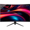 LC-Power LC-M32QC Monitor PC 80 cm (31.5") 2560 x 1440 Pixel Quad HD LCD Nero, Rosso [LC-M32QC]