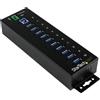 StarTech.com Hub USB StarTech.com HUB Industriale 3.0 a 10 porte - Perno e concentratore con ESD protezione da sovratensioni [ST1030USBM]